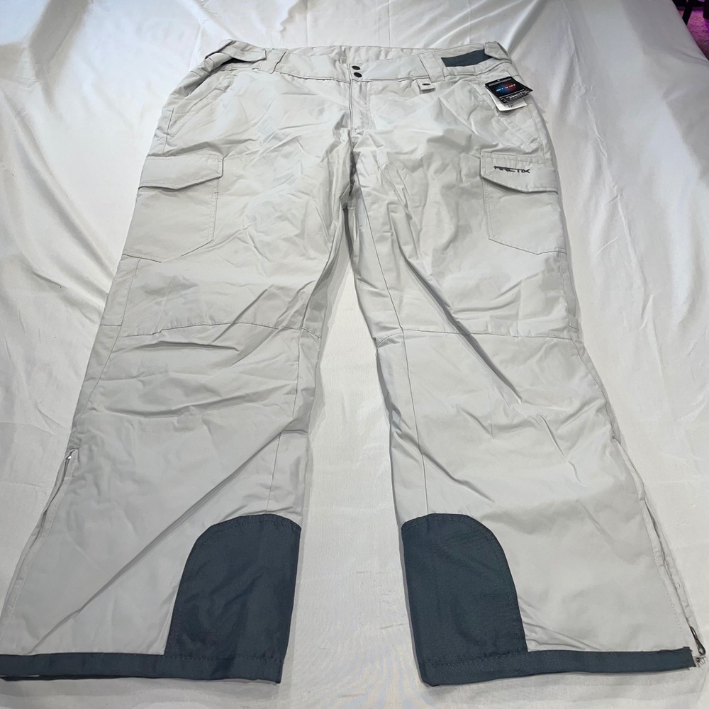 Arctix‎ Women Snow Pants 2XL Gray Insulated Cargo Ski Snowboard 1830X New